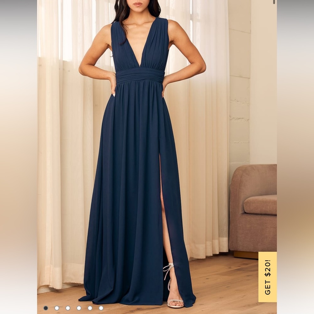 Lulus navy dress